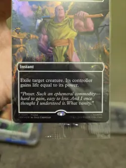 Swords to Plowshares - Mint Foil Borderless - MTG Magic the Gathering - Image 2