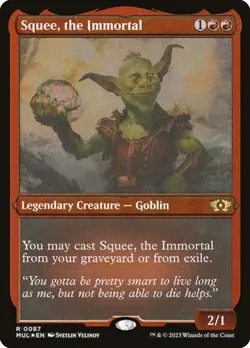 Squee, the Immortal - Foil Etched MUL LP MTG - Image 1
