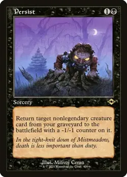 Persist - Foil Etched Retro Frame MH2 LP MTG - Image 1