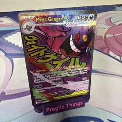 Pokemon TCG Holo Ultra Rare Full Art Mega Gengar EX Ascended Heros NM/MT 269/217 - Image 2