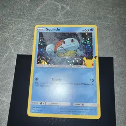 Pokemon Squirtle Holo McDonalds 25th Anniversary NM - Image 2