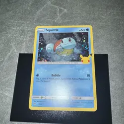 Pokemon Squirtle Holo McDonalds 25th Anniversary NM - Image 4