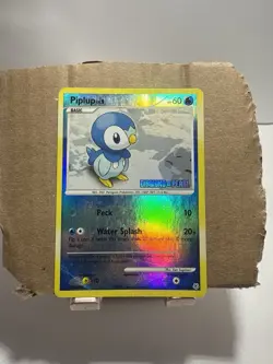 Pokemon Piplup Diamond & Pearl 93/130 Reverse Holo stamped Mp - Image 1
