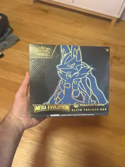 Pokemon Mega Evolution Pokemon Center Elite Trainer Box ETB Mega Lucario - Image 1