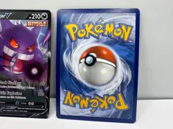 Gengar V & Pikachu V Pokemon Card lot Fusion Strike 156/264 Promo SWSH061 NM - Image 3