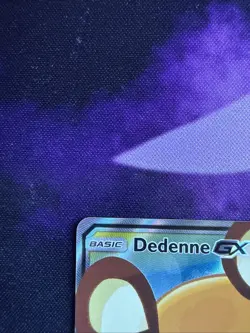 Dedenne GX - 195a/214- Pokemon Sun & Moon Promo Alternate Art Rare Card NM - Image 2