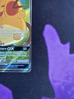 Dedenne GX - 195a/214- Pokemon Sun & Moon Promo Alternate Art Rare Card NM - Image 4