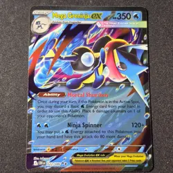Pokemon TCG- Mega Greninja ex - 022/086 - ME04: Chaos Rising (CRI) Double Rare - Image 1