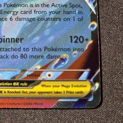 Pokemon TCG- Mega Greninja ex - 022/086 - ME04: Chaos Rising (CRI) Double Rare - Image 5