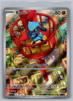 Riolu 010 Holo Promo ME: Mega Evolution Promo Pokemon Holo Near Mint - Image 1