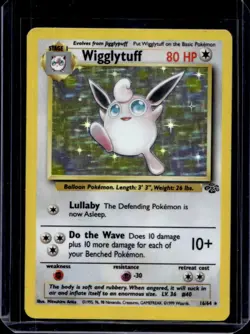 1999 Pokemon Jungle Wigglytuff Holo #16/64 - Image 1