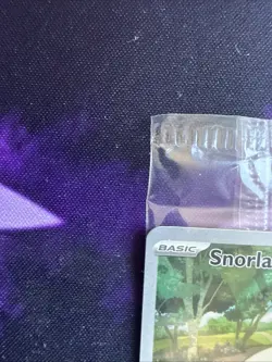 Snorlax SVP EN 051 Black Star Promo Scarlet & Violet Pokemon 151 Card - SEALED - Image 2
