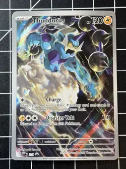 Pokemon TCG Thundurus Card 209 Promo SV Black Bolt - Image 1