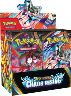 Pokemon Chaos Rising Booster Box New Sealed - Image 1