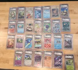27 CGC Pokemon Slab lot - Image 1