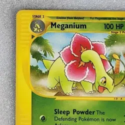 Meganium 53/165 MP/HP Non-Holo Rare Expedition E Series Pokemon TCG - Image 3