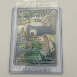 Snorlax SVP 051 Scarlet & Violet 151 Sealed Promo Near Mint Trading Card Game - Image 1