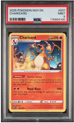 Charizard 001 M24 En-mcdonald's Collection Pokemon PSA 9 - Image 1