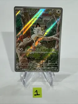 Pokemon Meowth #106/094- NM/Mint- Pokemon TCG - Image 1