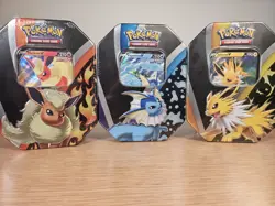 Pokemon TCG Eevee Evolutions Tins Set - Image 1