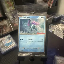 Pokemon TCG Suicune 026/094 Gamestop Stamped Promo Phantasmal Flames SEALED - Image 1