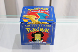 23K Gold Plated CHARIZARD Trading Card 1999 Burger King Pokemon NEW SEALED Ball - Image 2