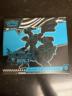 Pokemon TCG Black Bolt Elite Trainer Box ETB New Sealed - Image 1