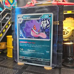 Gengar Paldean Fates Pokemon TCG 057/091 Scarlet & Violet Uncommon - Image 2