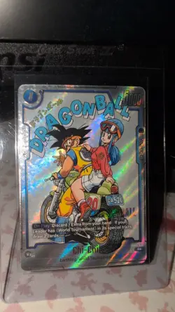 Chi-Chi SB01-019 Alternate Art Dragon Ball Manga Booster Card Fusion World - Image 1