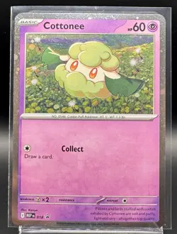 Cottonee MEP 018 Whimicott MEP 019 Cosmos Promo set Phantasmal Flames Pokemon NM - Image 2