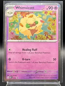 Cottonee MEP 018 Whimicott MEP 019 Cosmos Promo set Phantasmal Flames Pokemon NM - Image 4