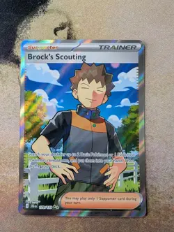 Pokemon brocks scouting journey together 179/159 full art - NM - Image 1