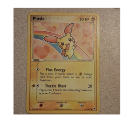 Pokemon Plusle 69/101 Hidden Legends Common Basic English 2004 - Image 1