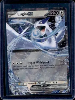 2025 Pokemon Prismatic Evolutions Lugia ex Double Rare #082/131 - Image 1