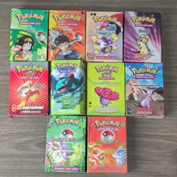 Pokemon empty Vintage Deck Box Lot, Lot Of 10, Some Have Pamphlets And Coins - Image 1