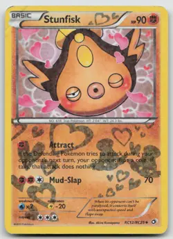 Stunfisk RC12/RC25 Holo Legendary Treasures: Radiant Collection Pokemon Holo DMG - Image 1