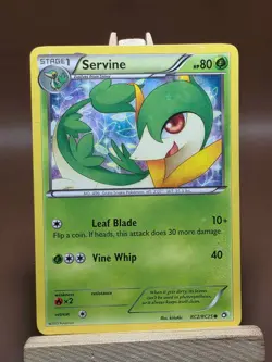 HP Pokemon Legendary Treasures: Radiant Collection RC2/RC25 Servine - Image 1