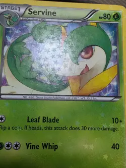 HP Pokemon Legendary Treasures: Radiant Collection RC2/RC25 Servine - Image 5