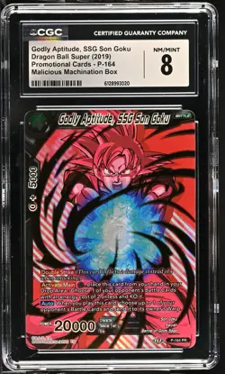 Godly Aptitude, Ssg Son Goku P-164 Dragon Ball Super CGC 8 Nm/mint - Image 1