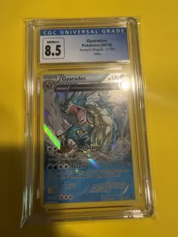 NEW CERT - CGC 8.5 - GYARADOS 21/98 XY Ancient Origins 2015 Cosmos Holo - Image 1