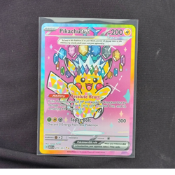 Pikachu ex 277/217 ASCM Ultra Rare Full Art Holo 200 HP Pokemon TCG - Image 1
