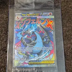 Pokemon TCG Mega Charizard X EX Promo Holo Mega Evolution 023 Japanese 360 HP - Image 1