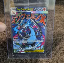 Pokemon TCG Mega Charizard X EX Promo Holo Mega Evolution 023 Japanese 360 HP - Image 2