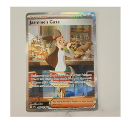 Pokemon Jasmine's Gaze 245/191 Special Illustration Rare Holo SV08 2024 - Image 1