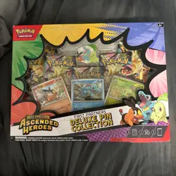 Pokemon TCG Mega Evolution Ascended Heroes First partners deluxe pin collection - Image 1