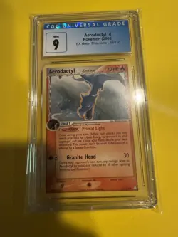 2006 POKEMON EX HOLON PHANTOMS #35 AERODACTYL CGC 9 - Image 1