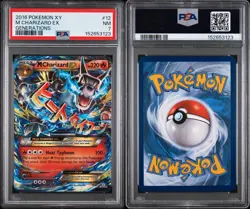 2016 POKEMON XY GENERATIONS #12 M CHARIZARD EX PSA 7 - Image 3