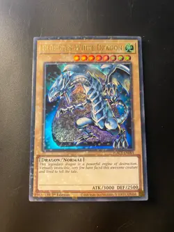 Blue-Eyes White Dragon - HAC1-EN001 - Ultra Parallel Rare - 1st Ed NM - Yu-Gi-Oh - Image 1