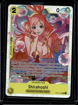 2025 One Piece Legacy of the Master Shirahoshi Super Rare #OP12-102 - Image 1