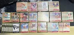 One piece Straw Hat Crew Super Pre-Release ST01 Deck NO LEADER *UNPLAYED* - Image 1